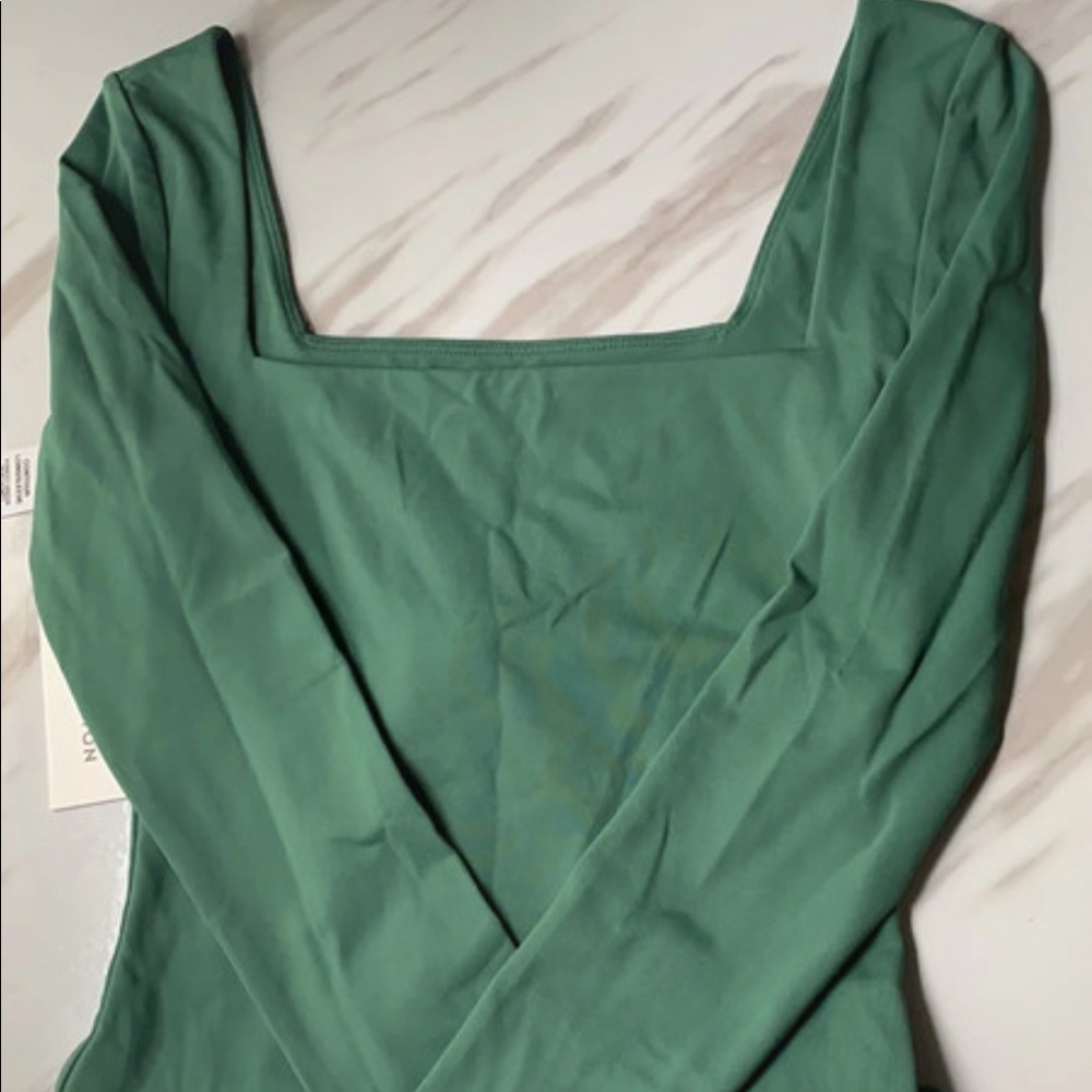 Aritzia square neck bodysuit